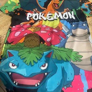 Colorful Pokémon Graphic T-Shirt